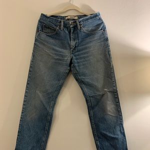 Lee straight leg regular fit vintage jeans